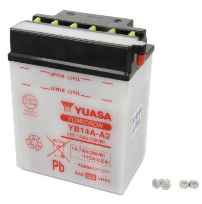 Baterie Moto Yuasa 12V 14Ah 190A YB14A-A2 foto