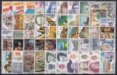 C1405 - Spania 1979 - Anul complet,timbre nestampilate MNH