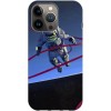 Husa compatibila cu Apple iPhone 14 Pro model Space Pursuit, Silicon, TPU, Viceversa, Transparent, Carcasa