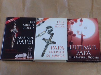 LUIS MIGUEL ROCHA - ULTIMUL PAPA + PAPA TREBUIE SA MOARA + ASASINUL PAPEI foto