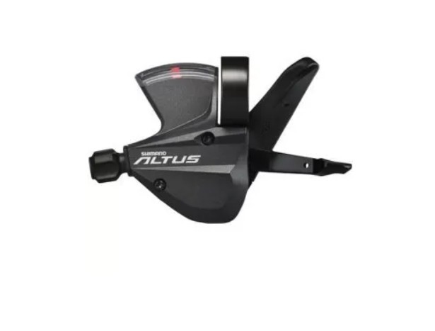Maneta schimbator dreapta Shimano Altus SL M370, 9 viteze, cablu 2050 mm, negru Ultimate FactoryBikes