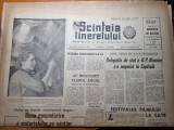 Scanteia tineretului 3 decembrie 1963-art. bacau,baia mare,festivalul filmului