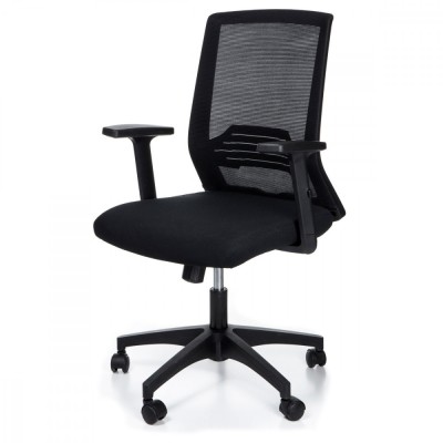Scaun Birou Nordhold 2701, negru FitLine Training foto