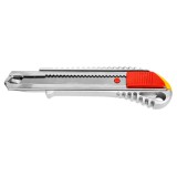 Cutter profesional Topex 18 mm cu ghidaj metalic si maner ergonomic