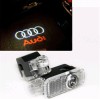 Set 2 Lampi Logo Proiector Portiere LED Audi A3 A4 A5 A6 A7 A8 Q3 Q5 Q7 R8 TT - Lumina Puternica 7.5W, Plug &amp; Play