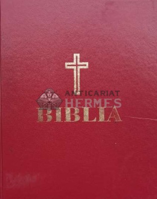 BIBLIA VERSIUNE DIORTOSITA DUPĂ SEPTUAGINTA . REDACTATA . ADNOTATĂ ŞI TIPARITA DE BARTOLOMEU VALERIU ANANIA (X189) foto