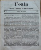 Cumpara ieftin Foaia pentru minte , inima si literatura , nr. 2 , 1862 , Brasov , I. Muresanu