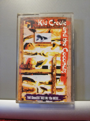 Kid Creole and Coconuts &amp;ndash; Yell Should (1991/Sony/UK) - caseta audio/NM/Originala foto