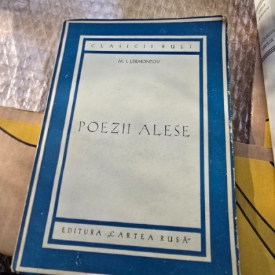Poezii alese - M.I. Lermontov foto