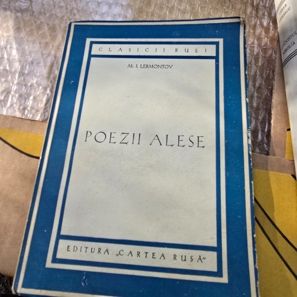 Poezii alese - M.I. Lermontov