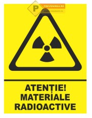 Indicator pentru material radioactiv foto