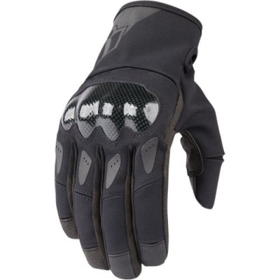 Manusi piele/textil Icon Stormhawk, culoare negru, marime M Cod Produs: MX_NEW 33013966PE foto