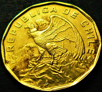 Moneda exotica 100 ESCUDOS - CHILE, anul 1974 * cod 486 B foto