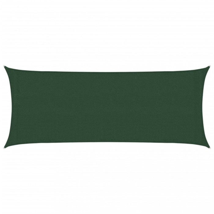Panza parasolar, verde inchis, 2x4,5 m, HDPE, 160 g/m&sup2;