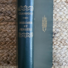 Maximes et pensées. Caractères et anecdotes. Chamfort ,1964