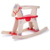 Balansoar Calut Lemn BigJigs Toys, 12 luni+, 73x50x29 cm, Retro, Siguranta Copii, Max 30kg, Interior/Gradinita
