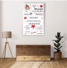 Tablou Canvas Personalizat &quot;Am o soție/iubită minunată&quot; cu poză, Decor Dormitor/Living, Cadou Romantic