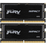 Memorie Laptop FURY Impact, 64GB, DDR5, 4800MHz, CL38, 1.1v, Dual Channel Kit, Kingston