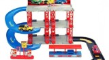Set masinute cu pista si garaj Bibilel, 2 masinute, 37 piese, BBL1669