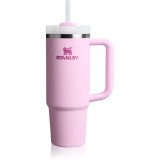 Stanley Quencher H2.O FlowState&trade; Tumbler pahar din oțel inoxidabil cu pai medium Cherry Blossom 890 ml