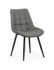 Scaun living si bucatarie BUC 206P, piele ecologica, picioare metalice, 120 kg