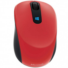 Mouse Microsoft Sculpt Mobile, Wireless, Rosu foto