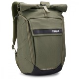 Rucsac Laptop Thule Paramount 24L Verde, Rucsac Urban, Compartiment Laptop 16 inch, Impermeabil, Barbati/Femei