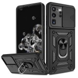 Husa Samsung Galaxy S20 Ultra protectie camera Techsuit CamShield Series, negru