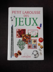 PETIT LAROUSSE DE JEUX, 1999 (CARTE IN LIMBA FRANCEZA) foto