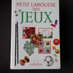 PETIT LAROUSSE DE JEUX, 1999 (CARTE IN LIMBA FRANCEZA)