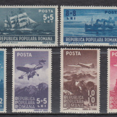 ROMANIA 1948 LP 238 LP 239 AVIATIA SI MARINA SERII MNH