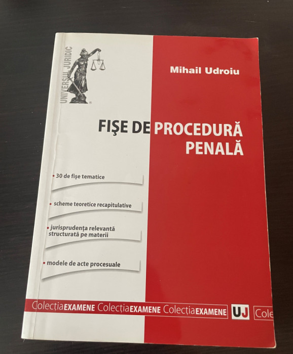 Fișe de procedură penală. Mihail Udroiu