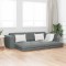 vidaXL Canapea extensibilă de podea Gri &icirc;nchis 245 x 78 x 77 cm 4106716