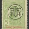 Eroare CAROL I Supratipar 1918 NG - PATA ALBA JOS IN ORNAMENT