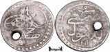 1766 (1171AH 9), AR Para - Mustafa al III-lea - Islambul - Imperiul Otoman, Asia