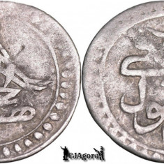 1766 (1171AH 9), AR Para - Mustafa al III-lea - Islambul - Imperiul Otoman
