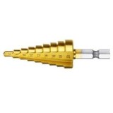 Burghiu Metal Hss Titanat In Trepte 4-20 Mm