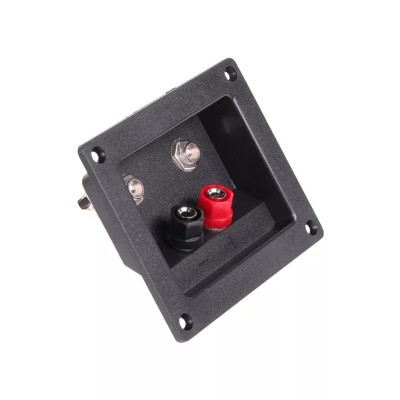 Conector boxa 2 banana cu 2x jack foto