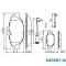 Set placute frana fata Mercedes E-CLASS T-Model (S211) 2003-2009