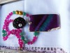 Inel nou,argint, rubine , jad, colier agate multicolore, 57 - 67, 60