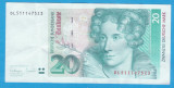 (2) BANCNOTA GERMANIA - 20 MARK 1993 (1 OCTOBRIE 1993), PRE-EURO