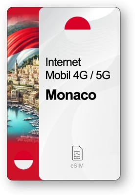 eSIM Internet Monaco, valabil 7 zile, trafic Nelimitat foto