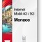 eSIM Internet Monaco, valabil 7 zile, trafic 1 GB, Standard