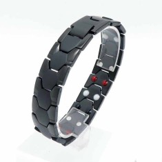 Bratara Inox Neagra -MAGNETICA- B982C