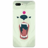 Husa silicon pentru Xiaomi Mi 8 Lite, Fierce Polar Bear Winter