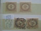 1899- Austria-Porto-Mi10,11,14,19-4 val.-2 MH-2st.