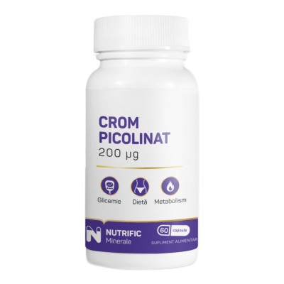 CROM PICOLINAT 200mcg 60cps NUTRIFIC foto