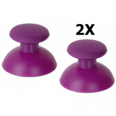 2 x Analog Thumbsticks Cap pentru Controller PS2 PS3 Culoare Violet foto