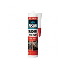 Silicon rezistent la temperatură ridicată Bison Silicon High Temp rosu 280ml