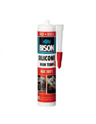 Silicon rezistent la temperatură ridicată Bison Silicon High Temp rosu 280ml foto